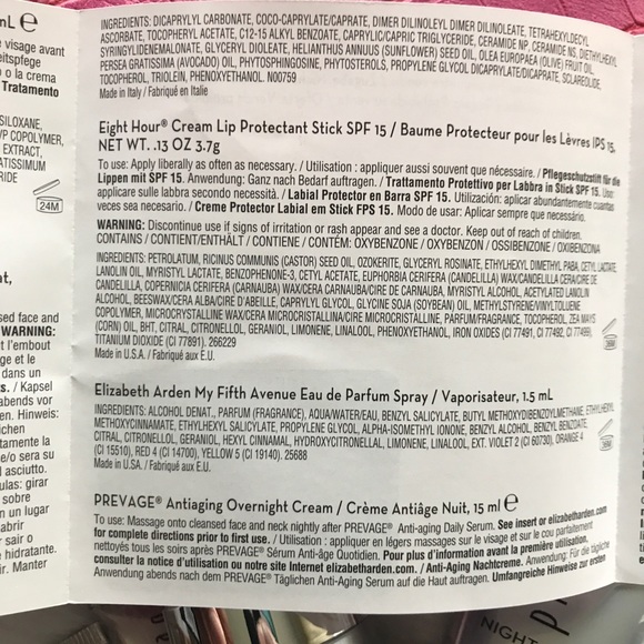 Elizabeth Arden NEW 8 Pc GWP Pink Faux Crocodile Leather Cosmetic Bag ~ Prevage - Picture 5 of 11